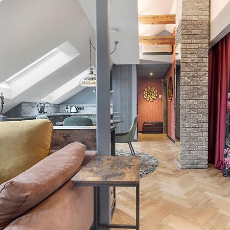 Cozy Penthouse Apartment Вилнюс Екстериор снимка