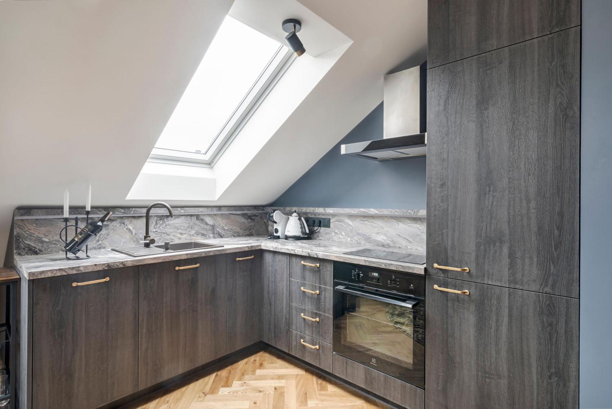 Cozy Penthouse Apartment Вилнюс Екстериор снимка